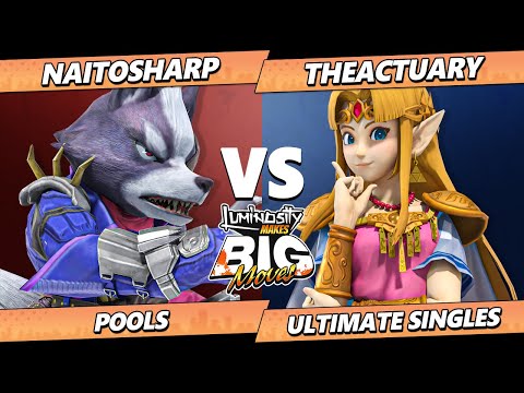 LMBM 2024 - naitosharp (Wolf) Vs. TheActuary (Zelda) Smash Ultimate - SSBU