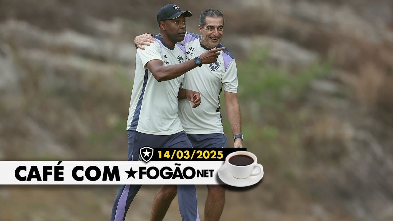 LIVE CAFÉ COM FOGÃONET | Início de Renato Paiva é bem avaliado internamente no Botafogo; potes definidos nas copas