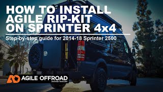 Agile Offroad Sprinter RIP-Kit Installation Guide