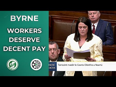 Joanna Byrne: Demands Legal Right to Collective Bargaining