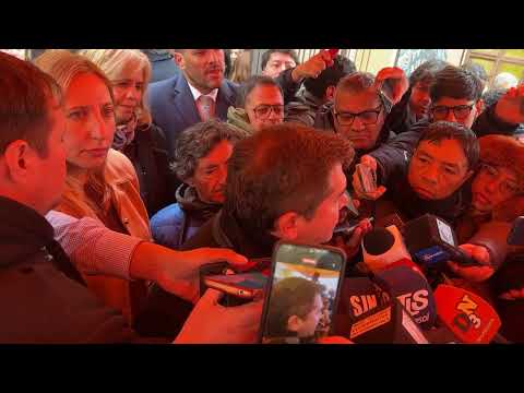 Marcelo Orrego participó en el operativo de asistencia a Pocito