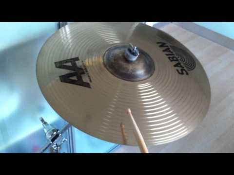 Sabian AA Metal X Ride cymbal 20" 51cm demo by Billy Baker