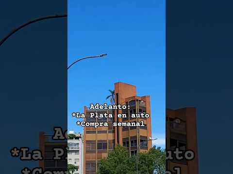 #laplatacity en 🚙 #argentina #comprasemanal #driving #vlog  #exploring