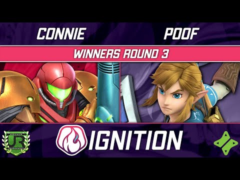 Connie (Samus) vs poof (Link) - Ignition 317 WINNERS ROUND 3