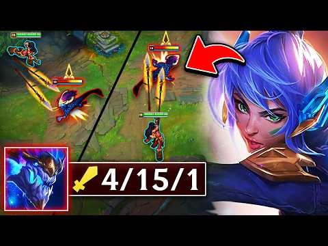 League of Legends but I only camp ONE LANE the entire game... (I killed him 15 times!)