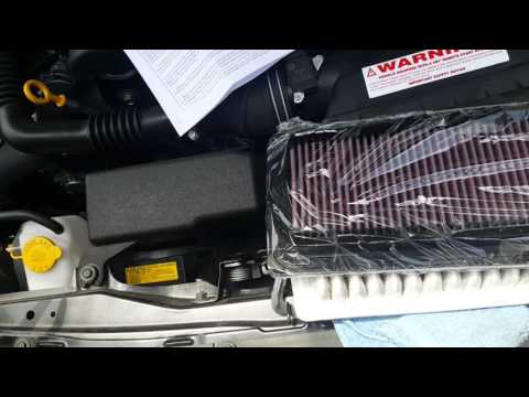 How to install K&N air filter scion FRS BRZ GT86