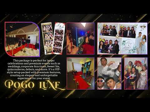 Promotional video thumbnail 1 for POGO Photo Booth