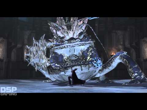 Devil May Cry 4: SE playthrough (PS4) pt28 - Ice Frog Boss (Again) + BADASS Pandora Weapon