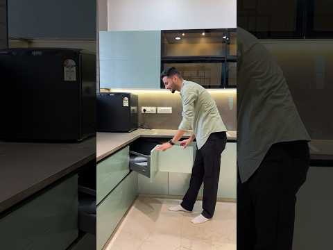 L Shaped Modular Kitchen