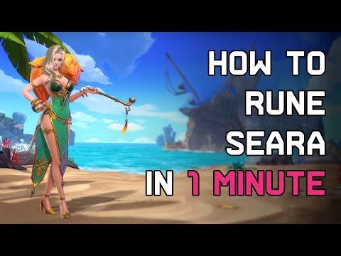 How to rune Seara in 1 Minute - Summoners War Lost Centuria Guide