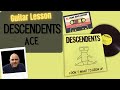 DESCENDENTS   Ace Guitar Lesson