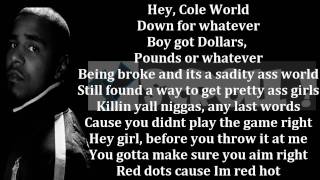 Wale- &quot;Bad Girls Club&quot; ft J Cole Lyrics on Screen YScRoll
