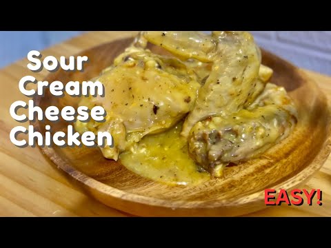 How to Cook Sour Cream Cheese Chicken | Easy Recipe