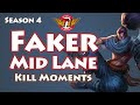 SKT T1 Faker - Yasuo vs Fizz - KR LOL SoloQ Highlights