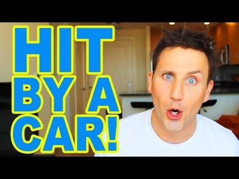 I GOT HIT BY A CAR! But wait it's funny 😂