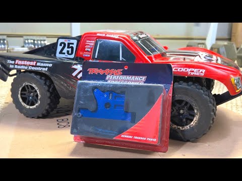 Aluminum (Blue Anodized) Motor Mount for the Traxxas Slash 4x4 “ULTIMATE BASHER BUILD”