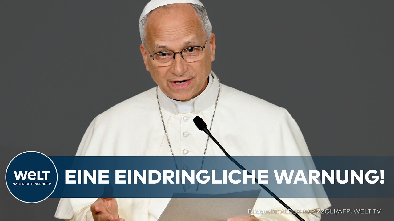 PAPST IN PARIS: Leo XIV warnt vor Künstlicher Intelligenz! Gefahr der Manipulation und Isolation
