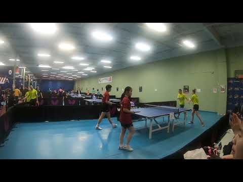 Butterfly Canada Cup #3 :: Mixed Doubles | J. HAZIN & A. CÔTÉ -vs- D. XU & F. NIE | Game 2