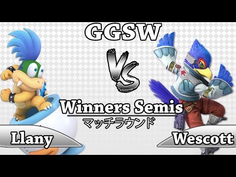 GGSW 119 - Llany (Larry) Vs Wescott (Falco) Smash Ultimate Winners Semis