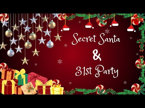 Secret Santa🎅 & 31 Party🍾🎊 | #vrushasworld #31december2023 #youtubeindia