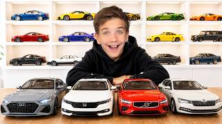 Ultimate 1:18 Diecast Tour 🏎️ JDM Legends & European Supercars ASMR