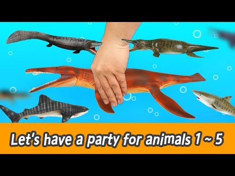 [FULL]  Let’s have a party for animals 1~5, animals names for children, happy 26minㅣCoCosToy
