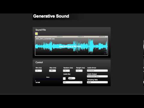 Generative Sound by Akihiko Matsumoto