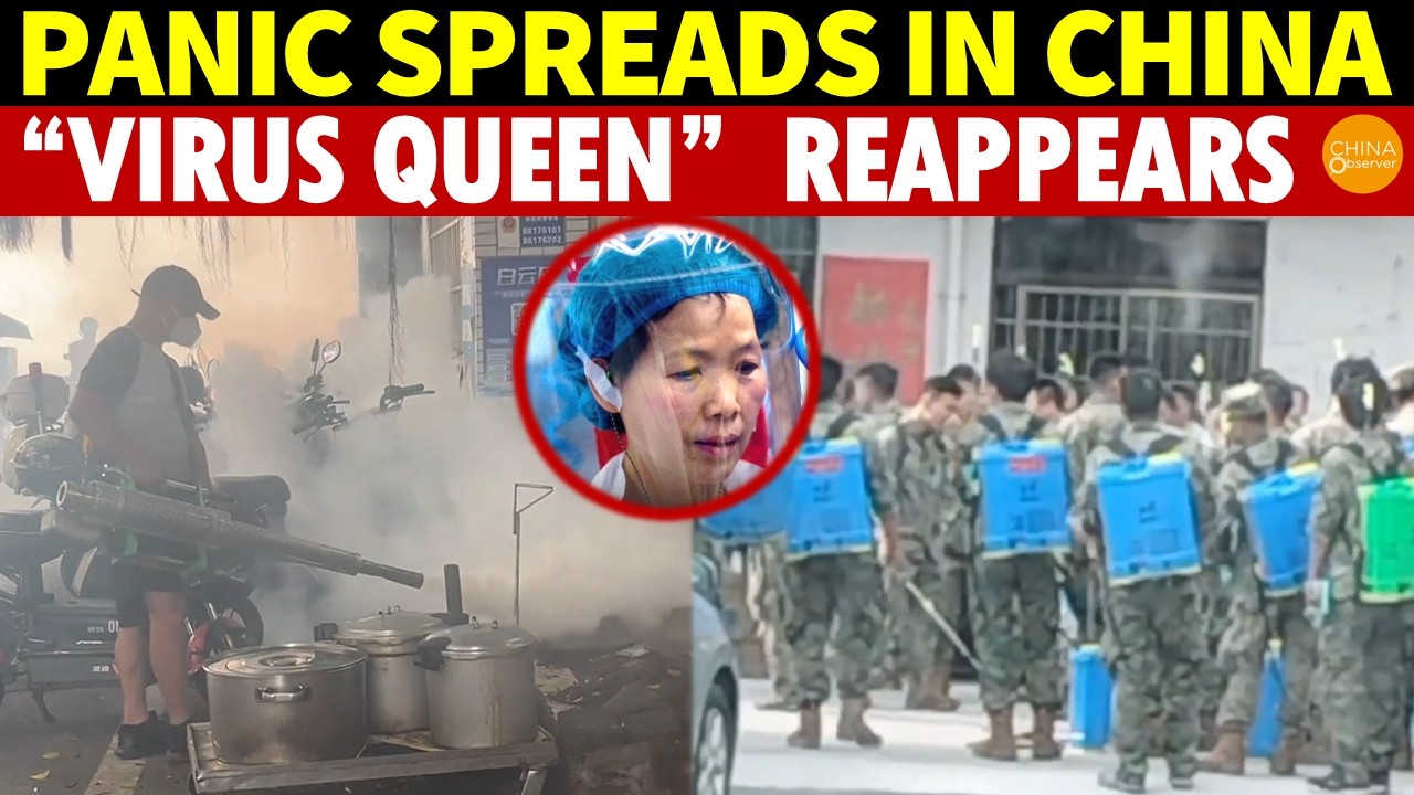 China in Panic: Chikungunya Outbreak, White Smoke Everywhere, "Virus Queen" Shi Zhengli Reappears