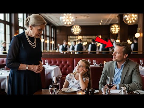 Eine Alte Bekommt Keinen Tisch Zum Geburtstag — Bis Ein Alleinerziehender Vater Ihr Zuwinkt