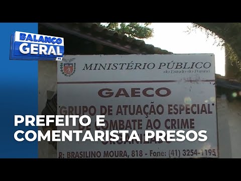 Prefeito de Fazenda Rio Grande e comentarista são presos suspeitos de fraude milionária em contratos