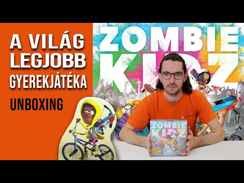 UNBOXING  Zombie Kidz: Evolúció társasjáték - reflexshop