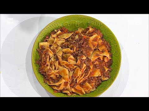 Pappardelle al ragù di cinghiale - È sempre mezzogiorno 08/03/2022