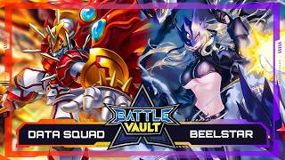 ShineGreymon Data Squad VS BeelStarmon | BATTLE VAULT BT25 | Digimon Card Game & TCG