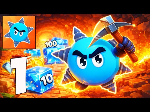 Dig Merge Deeper – Mobile Gameplay – Journey to the Earth’s Core (iOS, Android)