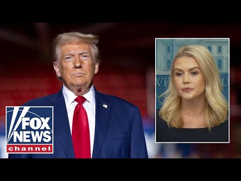 Leavitt pushes back HARD on report disputing EU trade deal effects