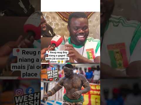 🛑 RÉVÉLATION CHOC DE REUG REUG DANS L'ARÈNE 🦻#lamb #luttesénégalaise #shorts