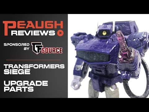 Video Review: Transformers Siege Custom Upgrade Parts