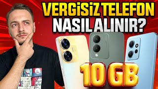 Vergisiz telefon nasıl alınır? Gençlik ve Spor Bakanlığı vergisiz tele