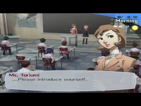 Persona 3 FES -Journey-100% HARD mode-Part 61-Back to School
