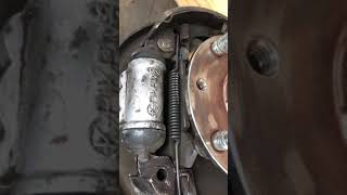 2000 Kia Sephia or Spectra rear drum brake shoes like no other part one