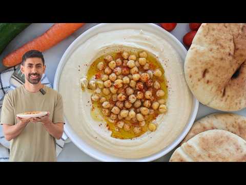 Best Homemade Hummus Recipe | Authentic and Creamy