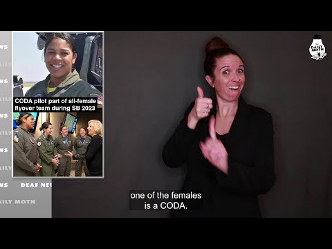 CODA pilot part of all-female flyover team during SB 2023