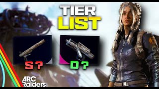 ARC RAIDERS – TIER LIST DES ARMES 🔥 PVP vs PVE | Les MEILLEURES armes du jeu