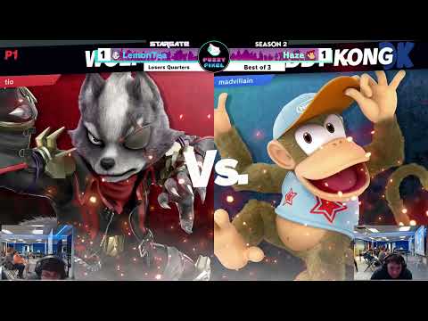 LemonTea (Wolf) vs Haze (Diddy Kong) - Stargate #21 Losers Quarters