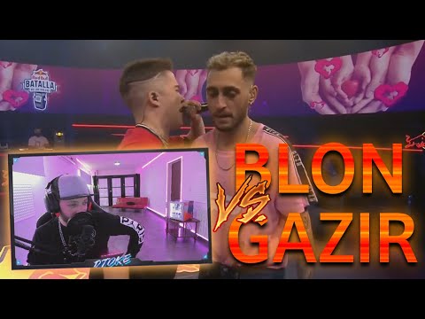 DTOKE REACCIONA A GAZIR vs BLON - Cuartos | Red Bull España 2020