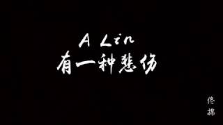 A Lin -  有一种悲伤 A Kind of Sorrow