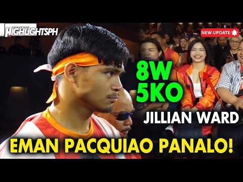 NEW FIGHT: Bagsak sa 4 Rnd! STARSTRUCK LAHAT! 🇵🇭Eman Bacosa Pacquiao vs 🇮🇩Reynold Kundimang