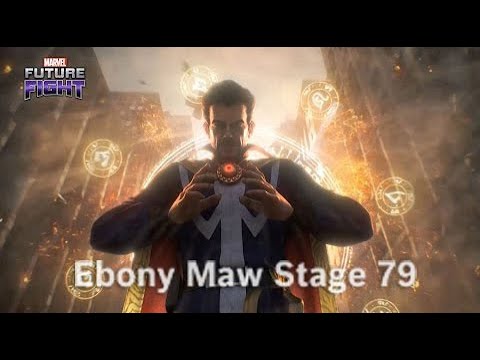 Ebony Maw Stage 79 with T3 Dr Strange- MARVEL FUTURE FIGHT