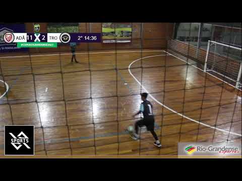4ª Rodada Copa Rio-Grandense futsal 2022 - Adão baino x Tropa dos moços