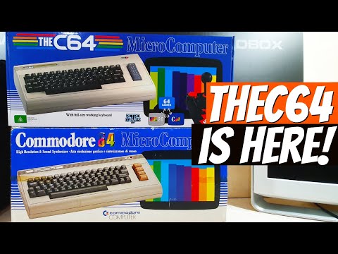 THE C64 Maxi Comparison with Original Commodore 64 (first impression)